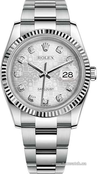 Rolex » _Archive » Datejust 36mm Steel and White Gold » 116234-0135