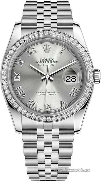 Rolex » _Archive » Datejust 36mm Steel and White Gold » 116244-0055