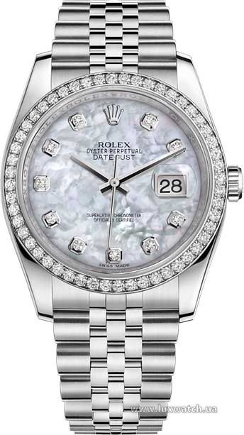 Rolex » _Archive » Datejust 36mm Steel and White Gold » 116244-0011