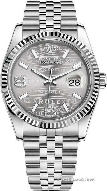 Rolex » _Archive » Datejust 36mm Steel and White Gold » 116234-0159