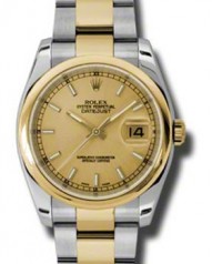 Rolex » _Archive » Datejust 36mm Steel and Yellow Gold » 116203 chso