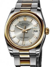 Rolex » _Archive » Datejust 36mm Steel and Yellow Gold » 116203 Silver