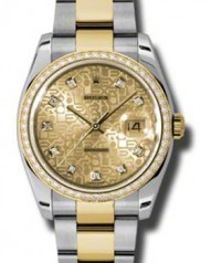 Rolex » _Archive » Datejust 36mm Steel and Yellow Gold » 116243 chjdo