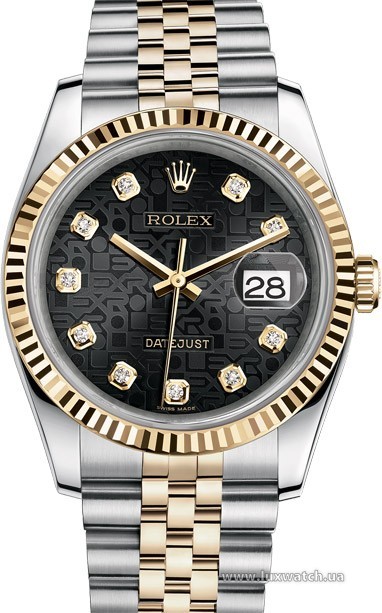 Rolex » _Archive » Datejust 36mm Steel and Yellow Gold » 116233-0208