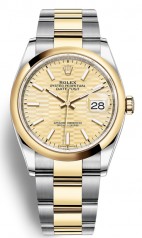 Rolex » _Archive » Datejust 36mm Steel and Yellow Gold » 126203-0040