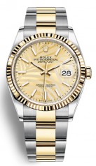 Rolex » _Archive » Datejust 36mm Steel and Yellow Gold » 126233-0038