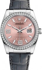 Rolex » _Archive » Datejust 36mm White Gold » 116189 Pink