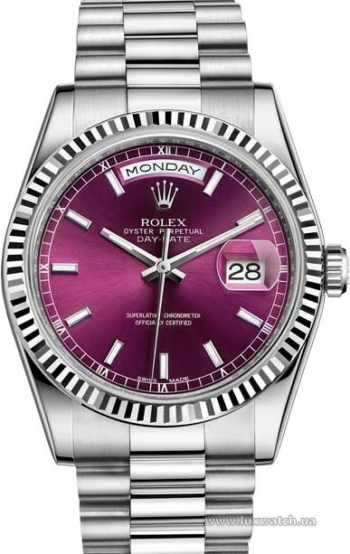 Rolex » _Archive » Day-Date 36mm White Gold » 118239-0288