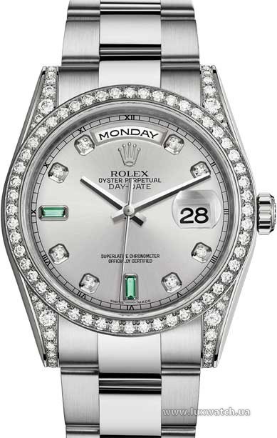 Rolex » _Archive » Day-Date 36mm White Gold » 118389-0124