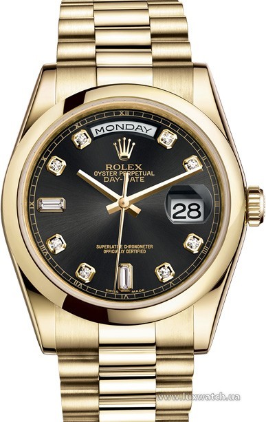Rolex » _Archive » Day-Date 36mm Yellow Gold » 118208-0118
