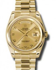 Rolex » _Archive » Day-Date 36mm Yellow Gold »  118208 chap