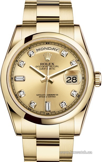 Rolex » _Archive » Day-Date 36mm Yellow Gold » 118208-0115