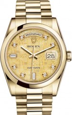 Rolex » _Archive » Day-Date 36mm Yellow Gold » 118208-0109