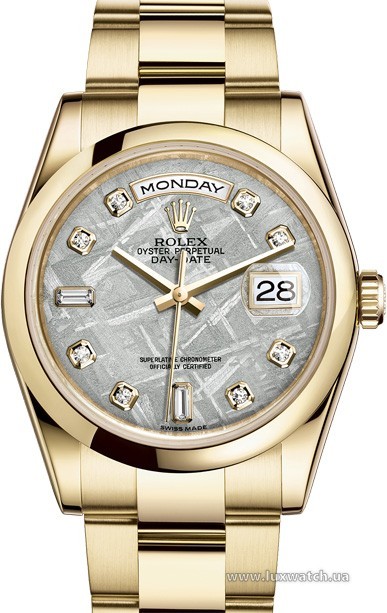 Rolex » _Archive » Day-Date 36mm Yellow Gold » 118208-0134