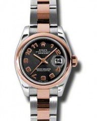 Rolex » _Archive » Lady-Datejust 26mm Steel and Everose Gold »  179161 bkcao