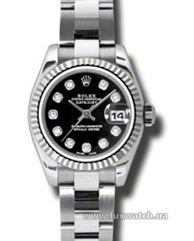 Rolex » _Archive » Lady-Datejust 26mm Steel and White Gold »  179174 bkdo
