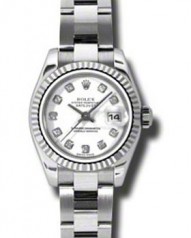 Rolex » _Archive » Lady-Datejust 26mm Steel and White Gold » 179174 wdo