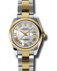 Rolex » _Archive » Lady-Datejust 26mm Steel and Yellow Gold »  179163 mro