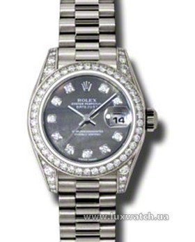 Rolex » _Archive » Lady-Datejust 26mm White Gold »  179159 dkmdp