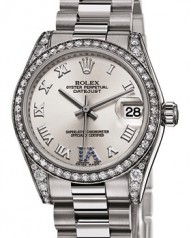 Rolex » _Archive » Lady-Datejust 26mm White Gold » 179159 Silver Rubies