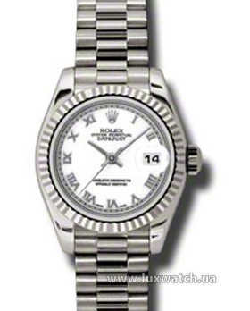 Rolex » _Archive » Lady-Datejust 26mm White Gold »  179179 wrp