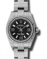 Rolex » _Archive » Lady Oyster Perpetual 26mm Steel and White Gold »  176234 bkaio