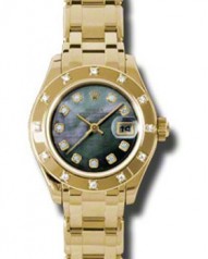 Rolex » _Archive » Pearlmaster Yellow Gold 29 mm » 80318 dkmd