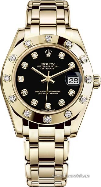 Rolex » _Archive » Pearlmaster Yellow Gold 34 mm » 81318-0030