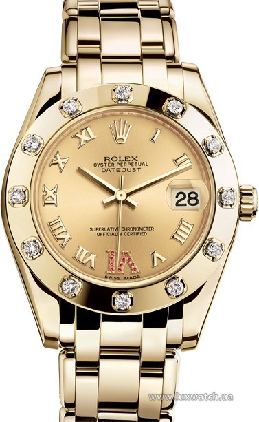 Rolex » _Archive » Pearlmaster Yellow Gold 34 mm » 81318-0040