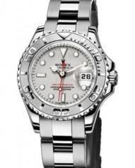 Rolex » _Archive » Yacht-Master 29mm Steel and Platinum » 169622 Silver