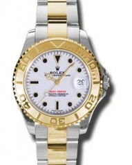 Rolex » _Archive » Yacht-Master 35mm Steel and Yellow Gold » 168623 White