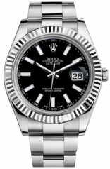 Rolex » _Archive » Datejust II 41mm Steel and White Gold » 116334 Black