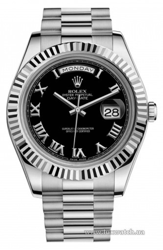 Rolex » _Archive » Day-Date II 41mm White Gold » 218239 bkrp
