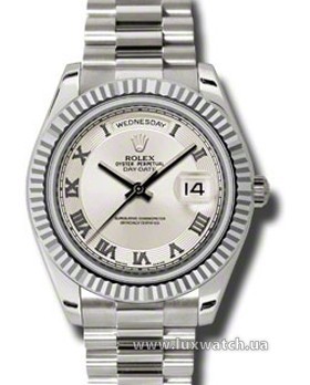 Rolex » _Archive » Day-Date II 41mm White Gold »  218239 icrp