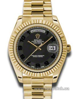 Rolex » _Archive » Day-Date II 41mm Yellow Gold » 218238 bkcap
