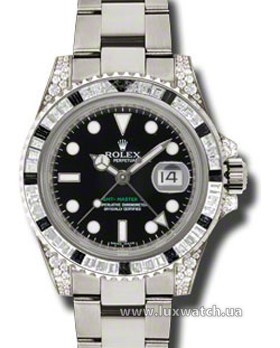 Rolex » _Archive » GMT Master II 40mm White Gold Jewellery » 116759SANR