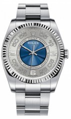 Rolex » _Archive » Oyster Perpetual 36 mm Steel and White Gold »  116034 sblao