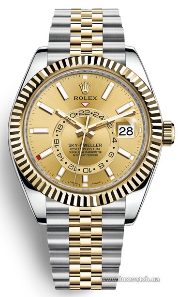 Rolex » _Archive » Sky-Dweller 42mm Steel and Yellow Gold » 326933-0004