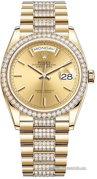 Rolex » Day-Date » Day-Date 36mm Yellow Gold » 128348rbr-0027