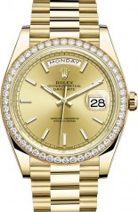 Rolex » Day-Date » Day-Date 40 mm Yellow Gold » 228348RBR-0008