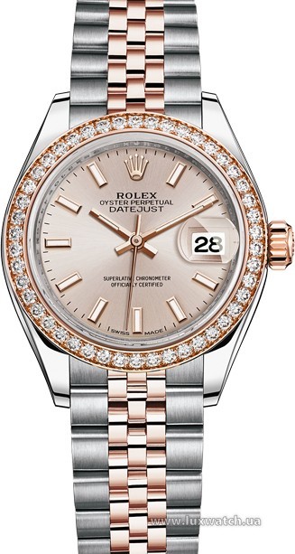 Rolex » Datejust » Datejust 28 mm Steel and Everose Gold » 279381rbr-0001