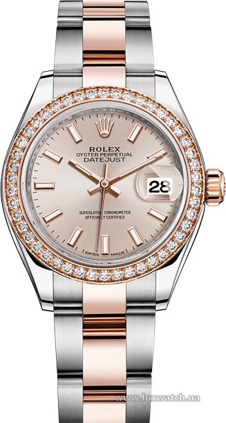 Rolex » Datejust » Datejust 28 mm Steel and Everose Gold » 279381rbr-0002