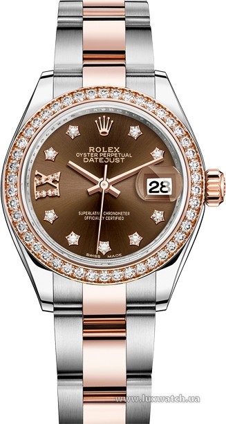 Rolex » Datejust » Datejust 28 mm Steel and Everose Gold » 279381rbr-0004