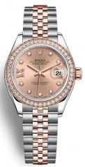 Rolex » Datejust » Datejust 28 mm Steel and Everose Gold » 279381rbr-0027