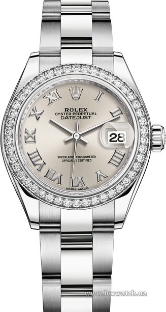 Rolex » Datejust » Datejust 28 mm Steel and White Gold » 279384rbr-0010