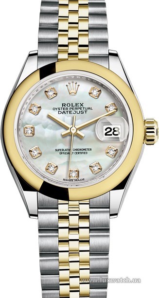 Rolex » Datejust » Datejust 28 mm Steel and Yellow Gold » 279163-0013