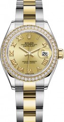 Rolex » Datejust » Datejust 28 mm Steel and Yellow Gold » 279383rbr-0010