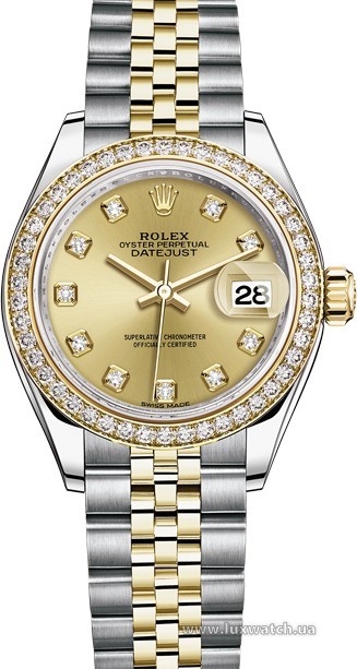 Rolex » Datejust » Datejust 28 mm Steel and Yellow Gold » 279383rbr-0011