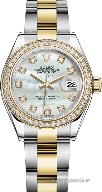 Rolex » Datejust » Datejust 28 mm Steel and Yellow Gold » 279383rbr-0020