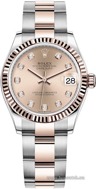 Rolex » Datejust » Datejust 31mm Steel and Everose Gold » 278271-0023